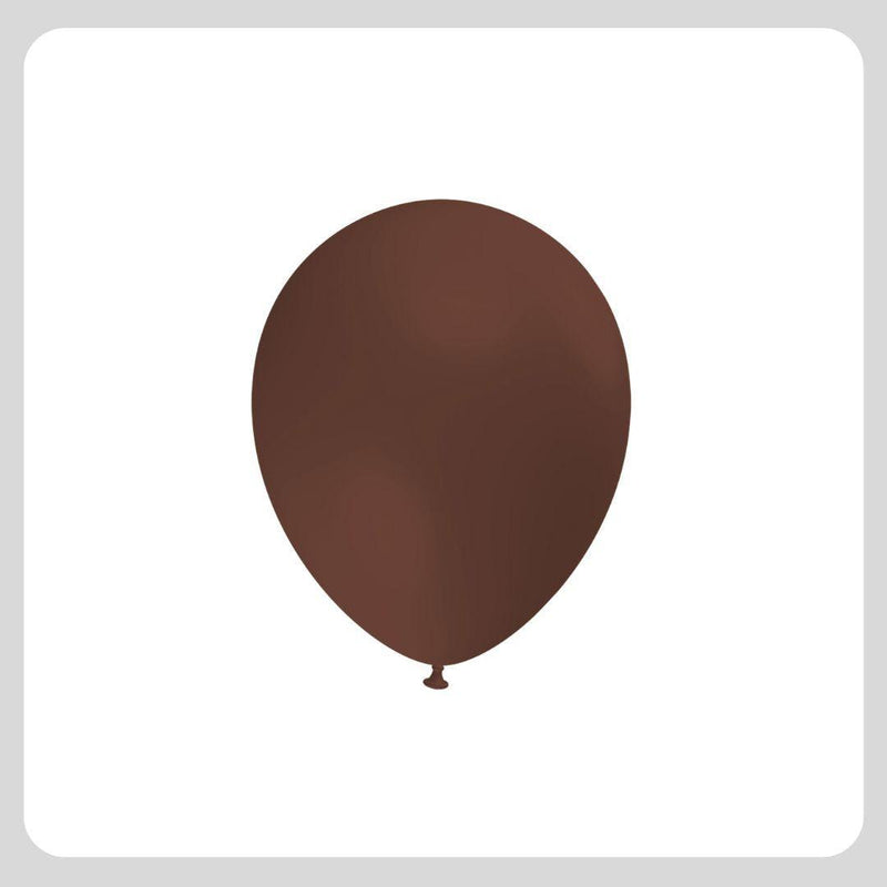 Palloncini Professionali 5'' Marrone 100pz