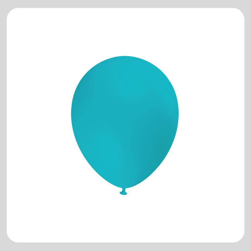Palloncini Professionali 5'' Turchese 100pz