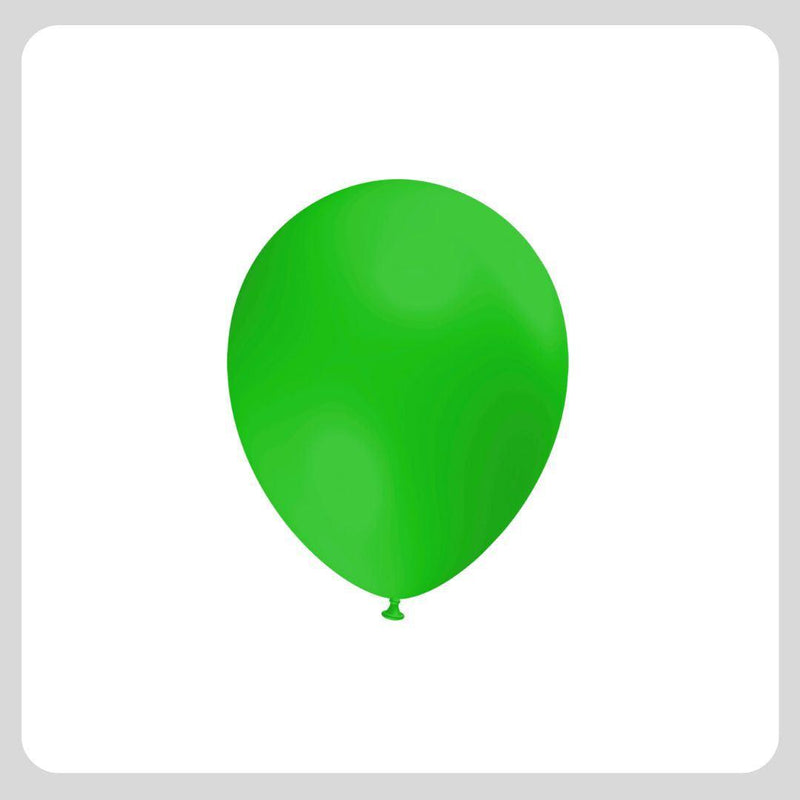 Palloncini Professionali 5'' Verde Nazionale 100pz