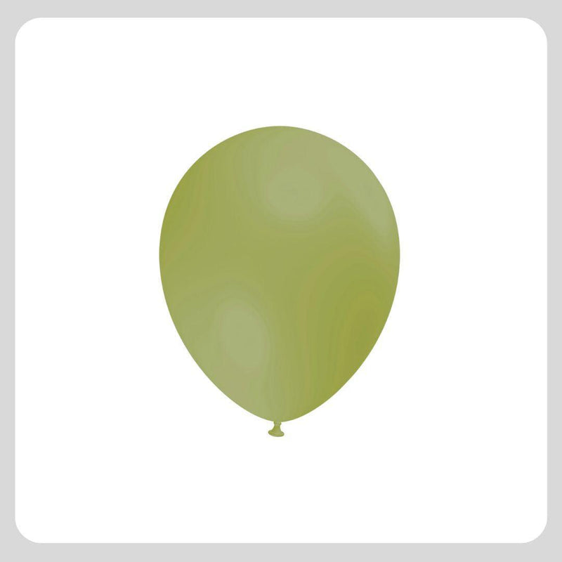 Palloncini Professionali 5'' Verde Ninfa 100pz