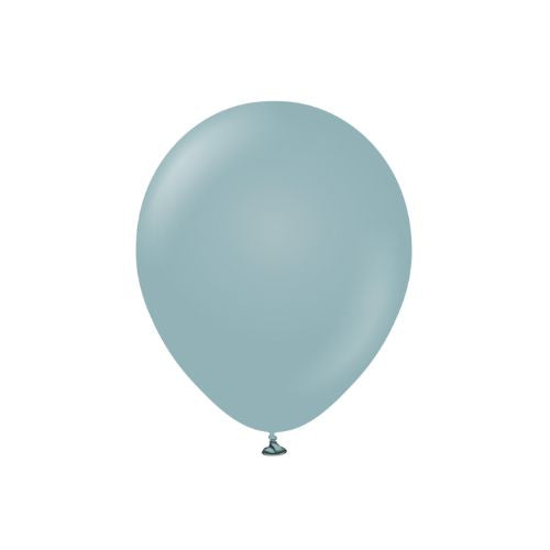 Palloncini Professionali 5'' Vintage Blu Tempesta - Busta 100pz