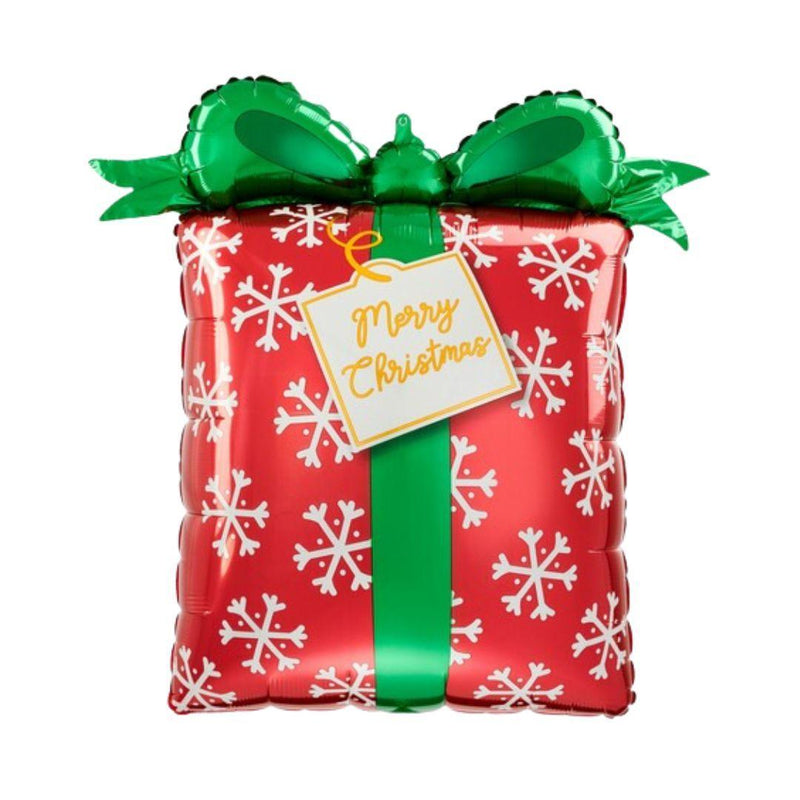 Pallone foil Supershape Christmas Present 1 pz
