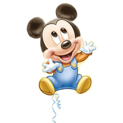 Baby Mickey Pallone foil Supershape 33'' - 84 cm