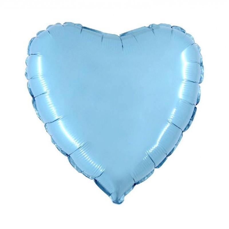 Mylar Cuore 18” Solid Color Grabo