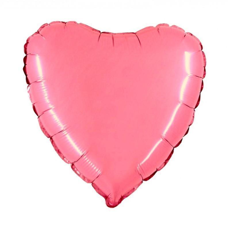 Mylar Cuore 18” Solid Color Grabo