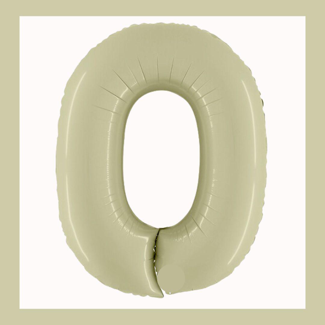 Numero 0 - 100 cm - 40'' Lisci - Vari Colori