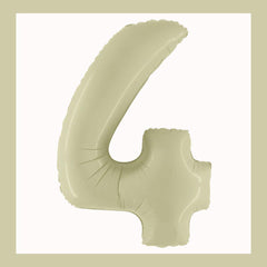 Numero 4 - 100 cm - 40'' Lisci - Vari Colori