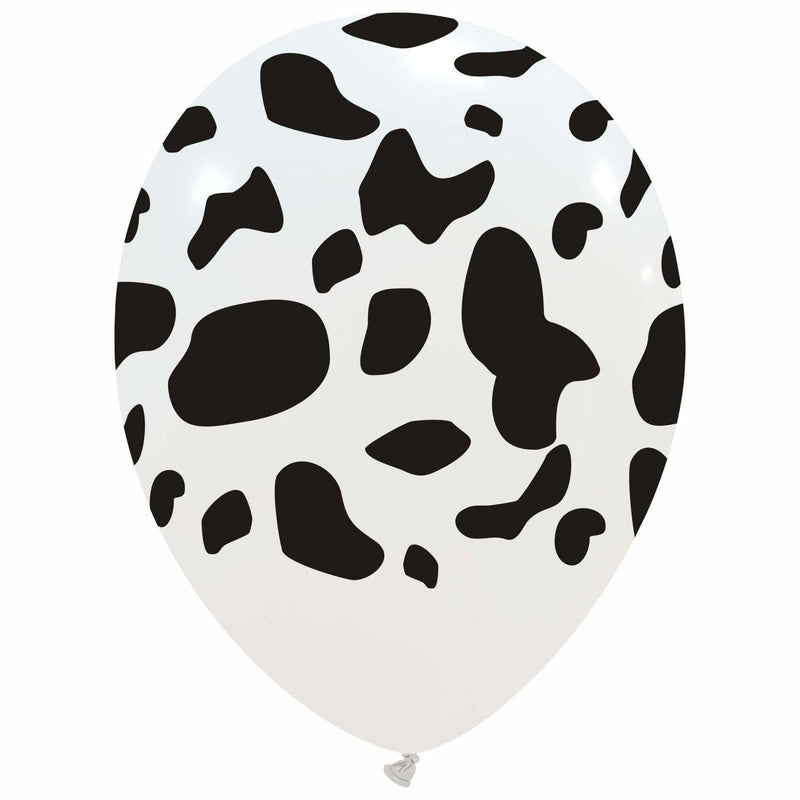 Palloncini Professionali 12'' Mucca busta 8pz