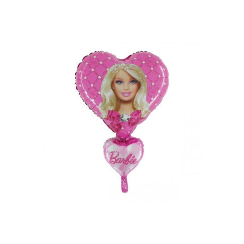 Pallone Mylar Cuore Barbie 92 cm