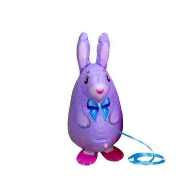 Palloncino 24'' Pet Walker Mylar Coniglio Lavanda
