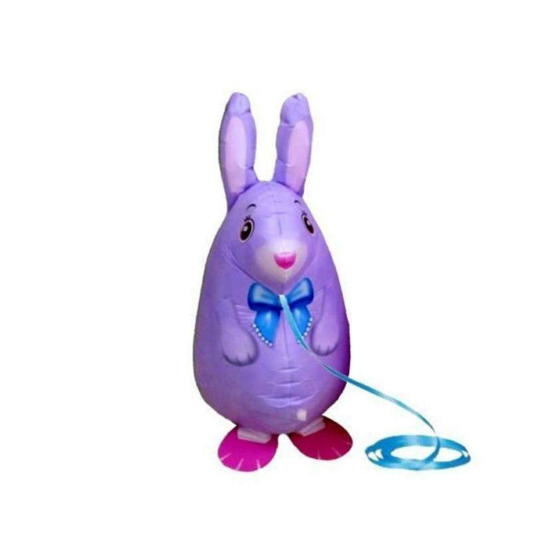Palloncino 24'' Pet Walker Mylar Coniglio Lavanda