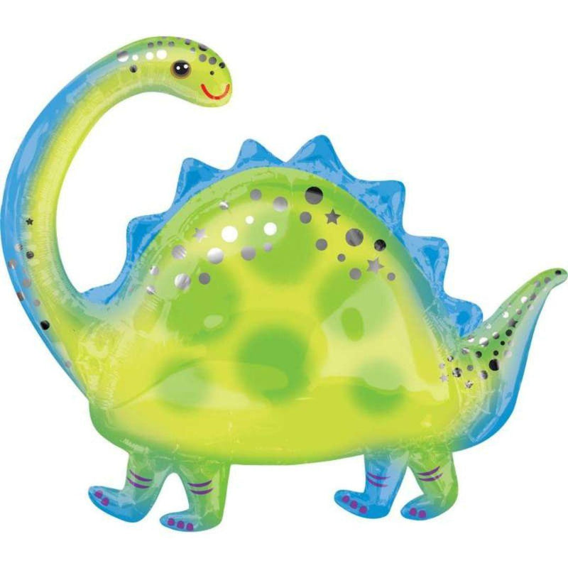 Palloncino 32'' Super Shape Mylar Brontosauro CM 68X81