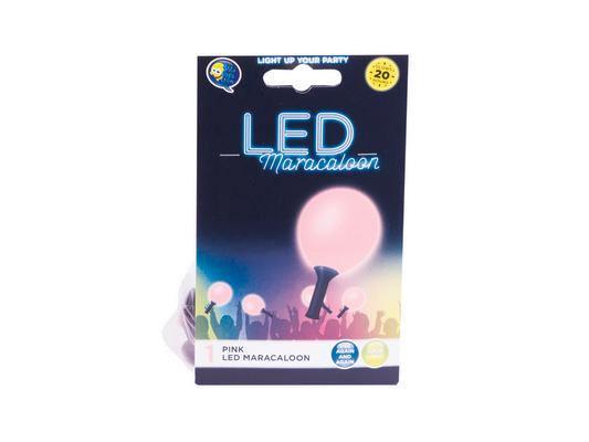 Palloncini Macaron con luce led rosa o azzurra