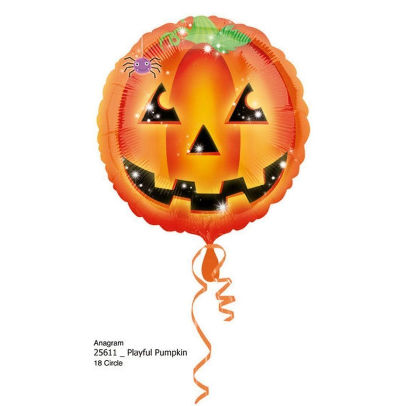 Pallone Foil Standard Zucca con Ragno