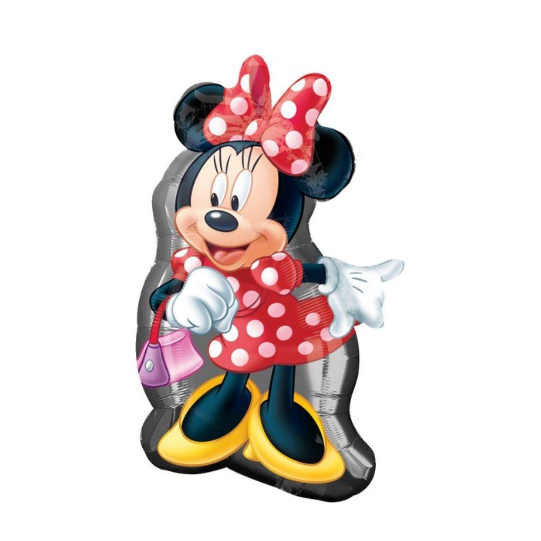Pallone foil Supershape 32'' - 81 cm Minnie Full Body – The Colours of  Balloons