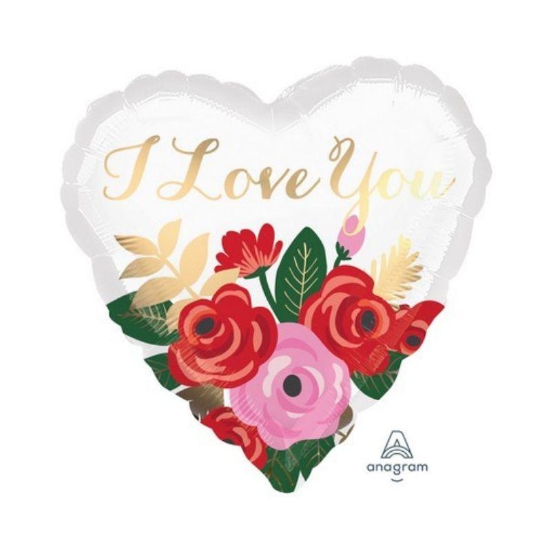 Minishape Cuore I Love You Bianco 9”