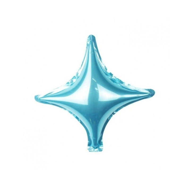 Mini Shape Mylar Starpoint 10'' Celeste Liscio