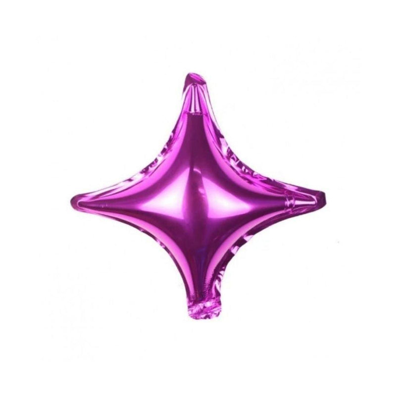 Mini Shape Mylar Starpoint 10'' Fucsia Liscio