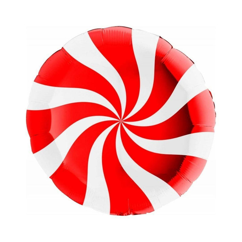 Candy Bianca e Rossa Mylar 18”