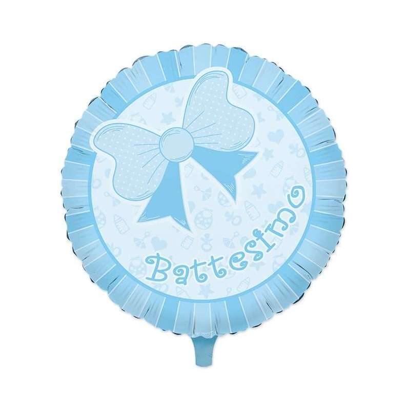Palloncino Foil 18'' Il Mio Battesimo Azzurro