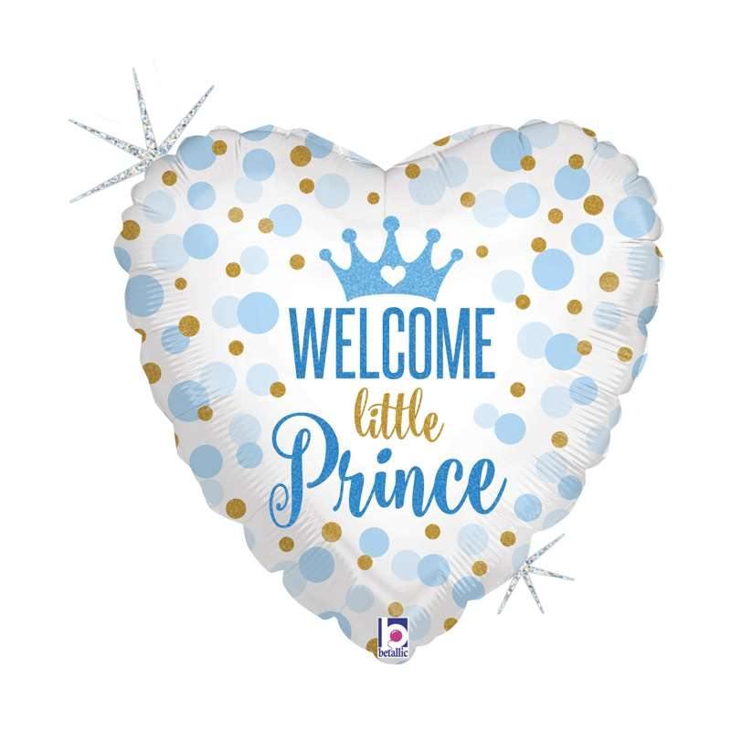 Palloncino Foil 18'' Welcome Little Prince