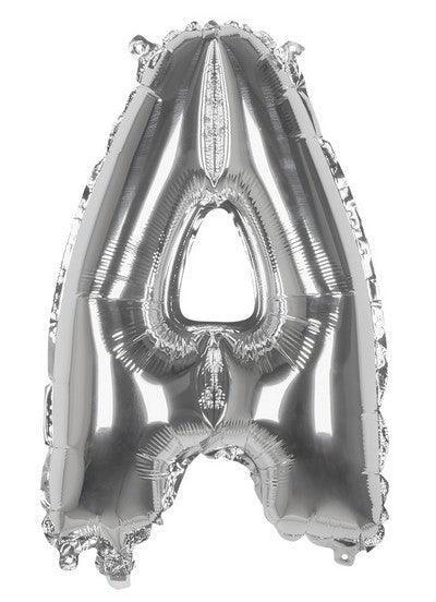 Foil Balloon Letter 'A' Silver (36 cm)