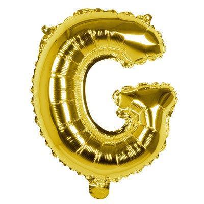 Foil Balloon Letter 'G' Oro (36 cm)