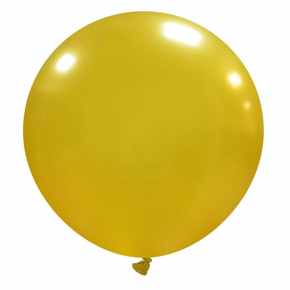 Maxi Globo Metallizzato in Lattice 32''