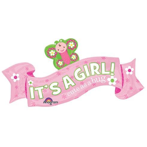Palloncino Maxi Foil 40" It's a Girl