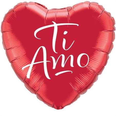 Palloncino Foil Rosso “Ti Amo”